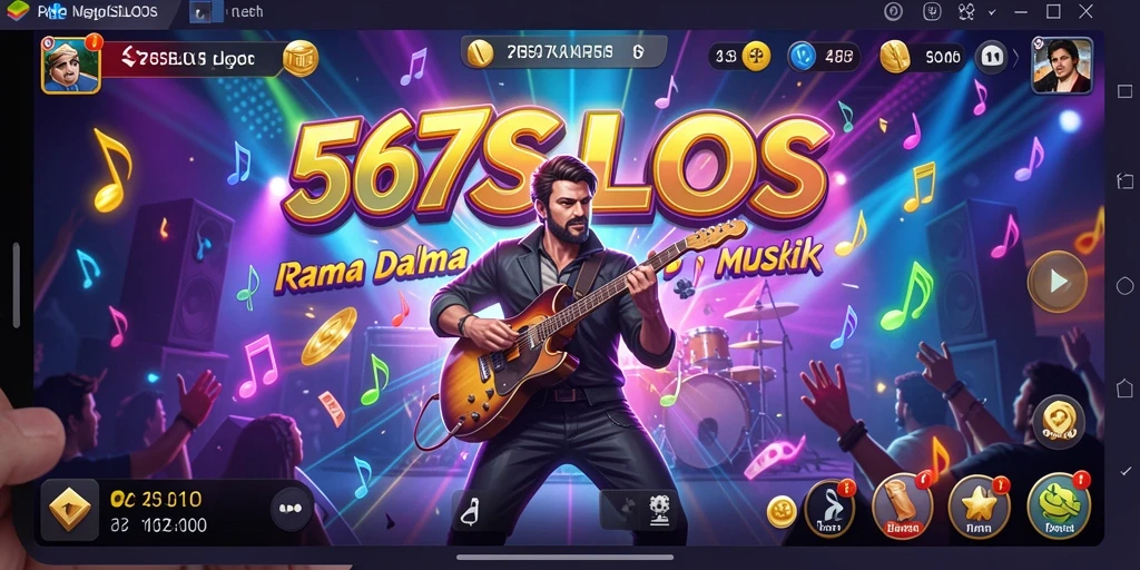 Tampilan menarik dan gameplay seru dari 567SLOTS.