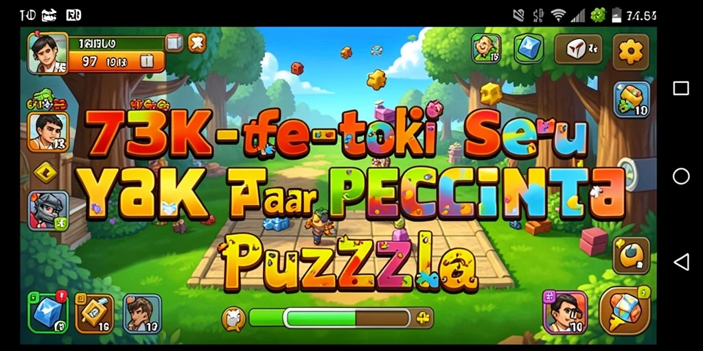 Tampilan gameplay <strong>73K</strong> yang menantang dan menyenangkan.