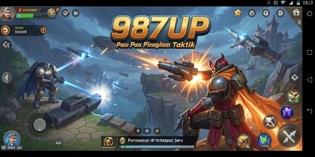 Gameplay seru dengan grafis memukau di 987UP.
