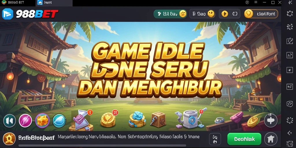 Tampilan gameplay 988BET yang seru dan penuh warna.