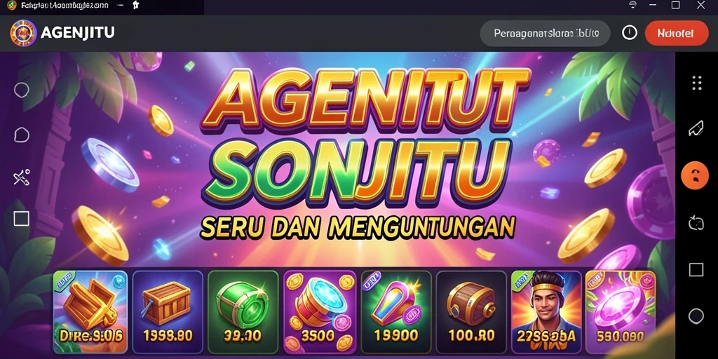 Tampilan gameplay AGENJITU yang menarik dan seru.