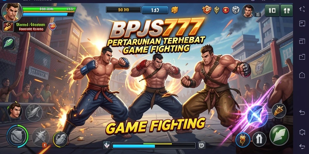 Gameplay seru BPJS777 dengan pertarungan karakter yang mendebarkan.