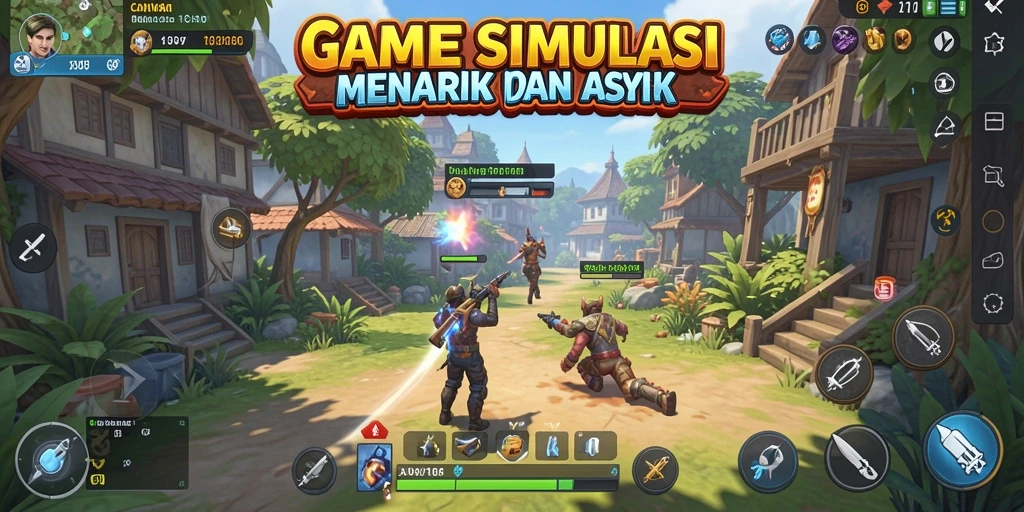 Tampilan gameplay menarik dari <strong>CANVA168</strong> dengan fitur simulasi kreatif.
