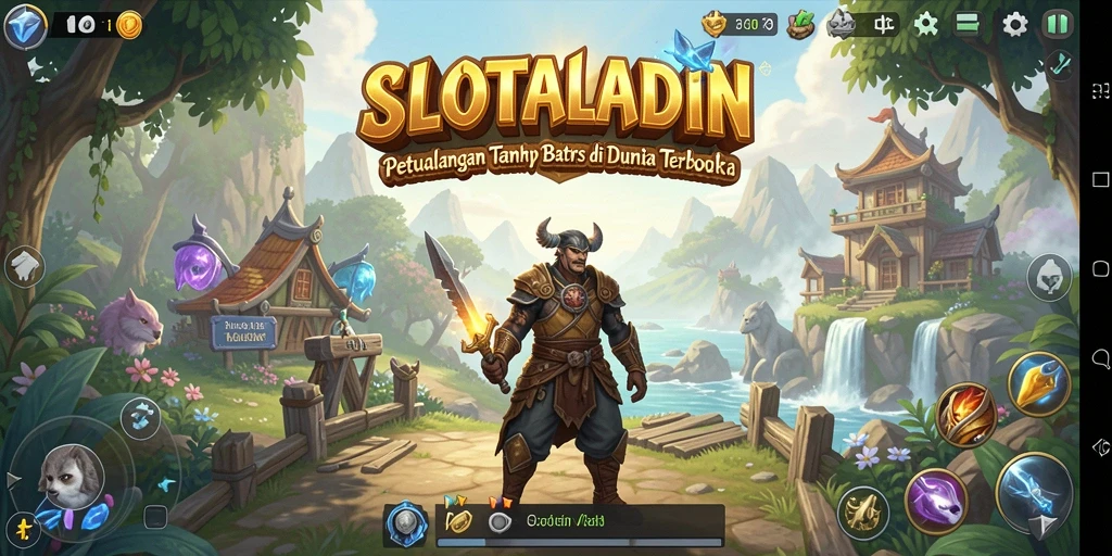 Tangkapan layar utama dari game Open World yang menampilkan eksplorasi seru.